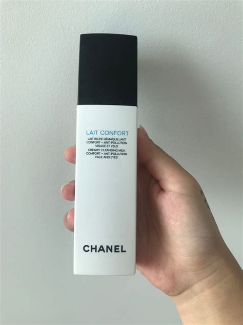 chanel water to foam cleanser|Chanel lait confort cleansing milk.